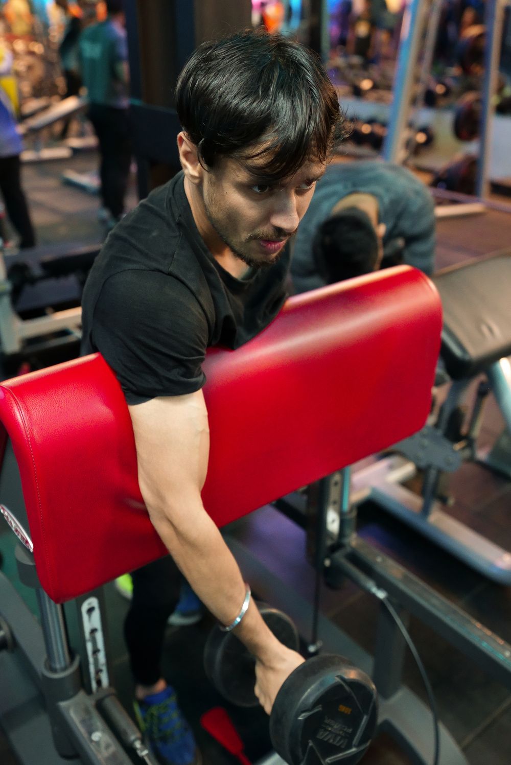 Member training at Hunter Fitness Gym